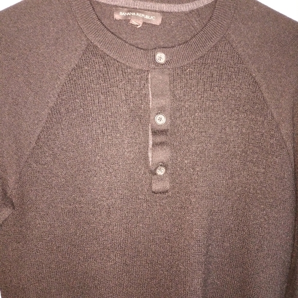 Banana Republic Women's Black Wool blend sweater size M - Picture 5 of 6